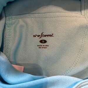 Shebeest Women's Athletic Shorts - Light Blue